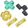 OSTENT Conductive Rubber Contact Pad Button DPad for Sony PS2 Controller Pack of 10