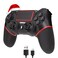 SZYUYU Wireless Controller for Ps4 Romote Compatible with Ps4SlimProWindows PC Controller for Ps4 with 35mm Audio Jack Touch PadSix Axis Motion Control Charging CableBLACK RED