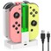 FASTSNAIL FastSnail Charging Dock for Nintendo Switch for Joy Con OLED Model Controller with Lamppost LED Indication Pro Controllers Charger Stand Station Compatible with Joycons with Charging Cable W
