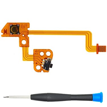 MMOBIEL L Button Key Ribbon Flex Cable Compatible with Nintendo Switch joyCon Controller Incl YScrewdriver