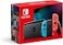 Nintendo Switch with Neon Blue and Neon Red JoyCon Handheld Gaming Console