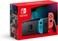 Nintendo Switch with Neon Blue and Neon Red JoyCon Handheld Gaming Console