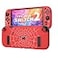 JEMDO Textured Grip Protective Case Compatible with Nintendo Switch 2 2025 Only Spider Web Design Red Matte Shockproof TPU Shell with AntiSlip Handles Ergonomic Comfort Slim Back Cover
