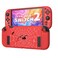 JEMDO Textured Grip Protective Case Compatible with Nintendo Switch 2 2025 Only Spider Web Design Red Matte Shockproof TPU Shell with AntiSlip Handles Ergonomic Comfort Slim Back Cover