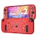 JEMDO Textured Grip Protective Case Compatible with Nintendo Switch 2 2025 Only Spider Web Design Red Matte Shockproof TPU Shell with AntiSlip Handles Ergonomic Comfort Slim Back Cover