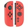 BOVKE Protective Case for Switch 2 Joy Con Controllers Soft Silicone Protector Cover Compatible with 2025 New Nintendo Switch 2 JoyCons Red