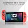 BOVKE Protective Case for Switch 2 Joy Con Controllers Soft Silicone Protector Cover Compatible with 2025 New Nintendo Switch 2 JoyCons Red