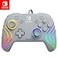 PDP Afterglow Wave Wired RGB Gaming Controller Officially Licensed for Nintendo Switch Switch Lite Switch OLED Model Nintendo Switch 2 Customizable Lighting RBG Gray