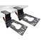 HTLAKIKJ 2 Set Hotas Desk Mount for Flight Simulator Controls Compatible with Thrustmaster Sol R2R1 Hotas 4XOneStick XT16000M Flight Throttle and Joystick Hotas Flight Sim Controller Holder