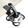 HTLAKIKJ Desk Mount for Flight Sim JoystickCompatible with Logitech G Extreme 3D PRO Joystick Adjustable Fit Different Thickness Desk Enduring CClamp Metal Holder