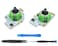 ElecGear TMR Joystick Replacement for Steam Deck LCD Electromagnetic Hall Sensor Left and Right Thumbstick Module PCBA for MEDA and MHDA Repair Tool Kit Included