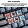 Keychron K2 Pro Wireless Wired RGB Custom Mechanical Keyboard with Hotswappable K Pro Red Switch QMKVIA Programmable Macro 75 Layout Aluminum Frame Keyboard for Mac Windows Linux