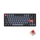 Keychron K2 Pro Wireless Wired RGB Custom Mechanical Keyboard with Hotswappable K Pro Red Switch QMKVIA Programmable Macro 75 Layout Aluminum Frame Keyboard for Mac Windows Linux