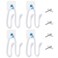 Linkidea Controller Wall Mount Holder Compatible with PS4 PS5 Xbox Switch Multifunctional Adjustable Headphone Hook VR Headset Hanger White 4 Pack