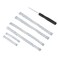 NSLikey 6 PCS Power Switch Touch Pad Ribbon Flex Cable Tool Replacement Set for Sony PS4 Controller 10 12 14 Pin