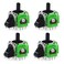 Intec Gaming 3D Analog Joystick Replacement for PS4PS5 Controller Hall Effect Sensor Never Drift Precise Control Power Saving Set of 4