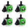 Intec Gaming 3D Analog Joystick Replacement for PS4PS5 Controller Hall Effect Sensor Never Drift Precise Control Power Saving Set of 4