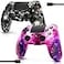 Boowen 2 Pack Wireless Controller for PS4 Controller for Sony PlayStation 4 Double Shock 6Axis Motion Sensor Sensitive Touch Pad Builtin Speaker 35mm Headset Jack Compatible with PS4ProSlim