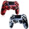 KDYGPDCT 2 Pack Wireless Controller for PS4ProPS3Wireless Remote Gamepad with 1000mAh Battery Double Shock Audio 6Axis Motion Sensor Share Button Red Blue