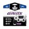 KontrolFreek Performance Grips for PlayStation 4 PS4 Controller Nightfall Black