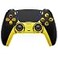 MODDEDZONE BlackGOld Custom Rapid Fire Anti Recoil Macros MODDED Wireless Controller for PS5 PC Unique Designs Smart Mods for ps5 controller controlled by the APP Best for FPS Games