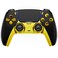 MODDEDZONE BlackGOld Custom Rapid Fire Anti Recoil Macros MODDED Wireless Controller for PS5 PC Unique Designs Smart Mods for ps5 controller controlled by the APP Best for FPS Games