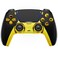 MODDEDZONE BlackGOld Custom Rapid Fire Anti Recoil Macros MODDED Wireless Controller for PS5 PC Unique Designs Smart Mods for ps5 controller controlled by the APP Best for FPS Games