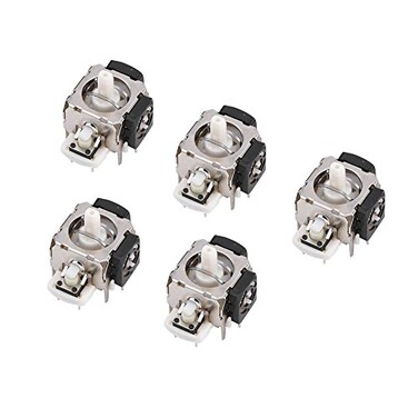Zopsc 5 Pcs Analog Stick 3D Joystick Module Replacement for 360 Controller Gamepad Replacement Plug and Play