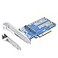 10Gtek Dual M2 NVMe SSD Adapter Card PCIe 30 x8 Slot MKey Supports 2X NVMe Drives via Bifurcation Requires BIOS Split Support HighSpeed Storage Expansion for Desktop PCs