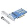 10Gtek Dual M2 NVMe SSD Adapter Card PCIe 30 x8 Slot MKey Supports 2X NVMe Drives via Bifurcation Requires BIOS Split Support HighSpeed Storage Expansion for Desktop PCs