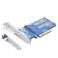 10Gtek Dual M2 NVMe SSD Adapter Card PCIe 30 x8 Slot MKey Supports 2X NVMe Drives via Bifurcation Requires BIOS Split Support HighSpeed Storage Expansion for Desktop PCs