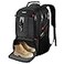 YAMTION 184in Men Laptop Backpack with Shoe Compartment for Gym Hiking BusinessLarge Carry On Travel Bag with PC CompartmentWaterproof College Bookbag School Backpack for WomenBlack