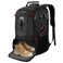 YAMTION 184in Men Laptop Backpack with Shoe Compartment for Gym Hiking BusinessLarge Carry On Travel Bag with PC CompartmentWaterproof College Bookbag School Backpack for WomenBlack
