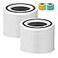 Caehomly 2 Pack 240 Replacement Filter Compatible with Puro 240 Air Purifier 3in1 Filter Replacement with Activated Carbon Layer