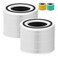 Caehomly 2 Pack 240 Replacement Filter Compatible with Puro 240 Air Purifier 3in1 Filter Replacement with Activated Carbon Layer