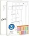 Scribbledo 2 Pack Dry Erase Division White Board 9 x 12 Inch Small Lapboard l Durable Portable Double Sided Math Practice Whiteboard for Kids Students Classroom and Home