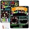 multiwins 2 Packs First and Last Day of School Board Signs with 6 Colorful Liquid Chalk Markers 12 X 10 DoubleSided Back to School Supplies for Kindergarten Preschool