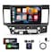 EKAT 2G64G Car Radio for Mitsubishi Lancer 20082017 101 inch Android 13 Touch Screen Stereo CarplayAndroid AutoHiFi Audio1080PSWCBluetooth AHD Backup Camera MIC