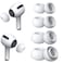 YUWAKAYI 4 Pairs Replacement Ear Tips for AirPods Pro and AirPods Pro 2 with Noise Reduction Hole Silicone Ear Tips for AirPods Pro with Portable Storage Box and Fit in The Charging CaseXSSML
