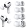 YUWAKAYI 4 Pairs Replacement Ear Tips for AirPods Pro and AirPods Pro 2 with Noise Reduction Hole Silicone Ear Tips for AirPods Pro with Portable Storage Box and Fit in The Charging CaseXSSML
