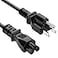 Etssembo 6ft 3 Prong Laptop Power Cord Mickey Mouse Cable NEMA 515P to IEC C5 Power Cable Replacement18AWG VW1 Safe AC Cable Compatible with HP Dell Lenovo Laptop Power Brick