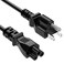 Etssembo 6ft 3 Prong Laptop Power Cord Mickey Mouse Cable NEMA 515P to IEC C5 Power Cable Replacement18AWG VW1 Safe AC Cable Compatible with HP Dell Lenovo Laptop Power Brick