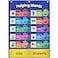 abcxgood ABCxGOOD Helping Hands Pocket ChartClassroom Jobs and Management Pocket Chart Preschool Classroom Must Haves Supplies Great for Classroom Homeschool Blue 29205
