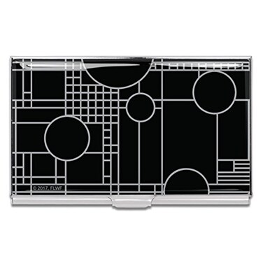 ACME Studios Playhouse Black Business Card Case by Frank Lloyd Wright CW60BC