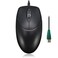 Adesso 3 Button Desktop PS2 Optical Scroll Mouse Black