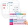 Aizweb 12 Pack Place Value Dry Erase Board Card12 x 9Regrouping Base Ten Small Whiteboard Math Manipulatives Addition Subtraction Game for Student Classroom Must Have Homeschool Teacher Supplies