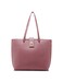 Anne Klein large tote with enamel turn lock