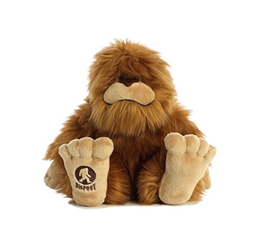 Aurora Mysterious Fantasy Big Foot Stuffed Animal Mythical Companion Imaginative Adventures Brown 10 Inches