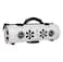 Bazooka Party Bar MINI Portable Bluetooth IP66 Waterproof Speaker RGB Lights Party Button Pairing Up to 70 HRS Battery Life 6 Marine Grade Speakers White