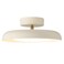 BISAMIYA Modern LED Ceiling Light Brass Accent 126 Inch Semi Flush Mount Ceiling Light Adjustable Angle Light Fixture 3000KWarm White18W for Hallway Entryway Kitchen